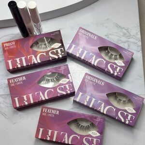 Prism, Feather, and Originals Lashes Set - Black and White